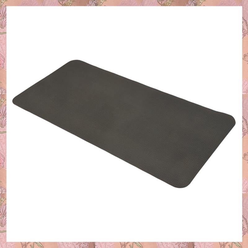 (NVIS) 120X60cm Exercise Mat Gym Fitness Equipment for Treadmill Bike Protect Floor Mat Running Mach