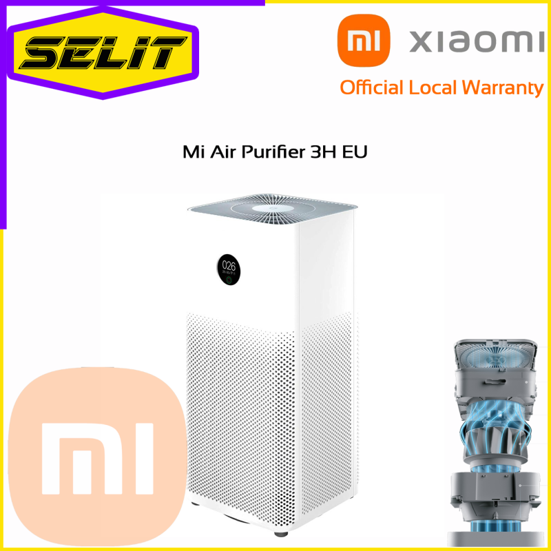 [Selit Trading] Mi Air Purifier 3H EU , All-round Evolution 360 Air Purifier. Warranty With Xiaomi Singapore Singapore