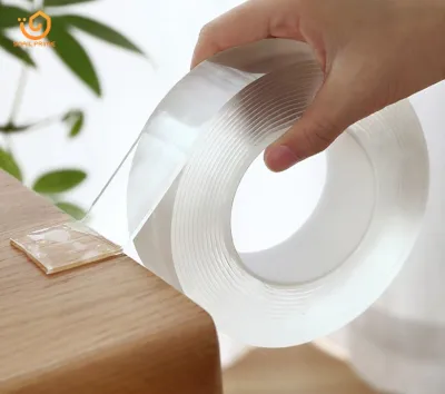 SNAIL PRIME Nano Magic Tape Double Sided Tape Transparent No Trace Reusable Waterproof Adhesive Tape Cleanable Home