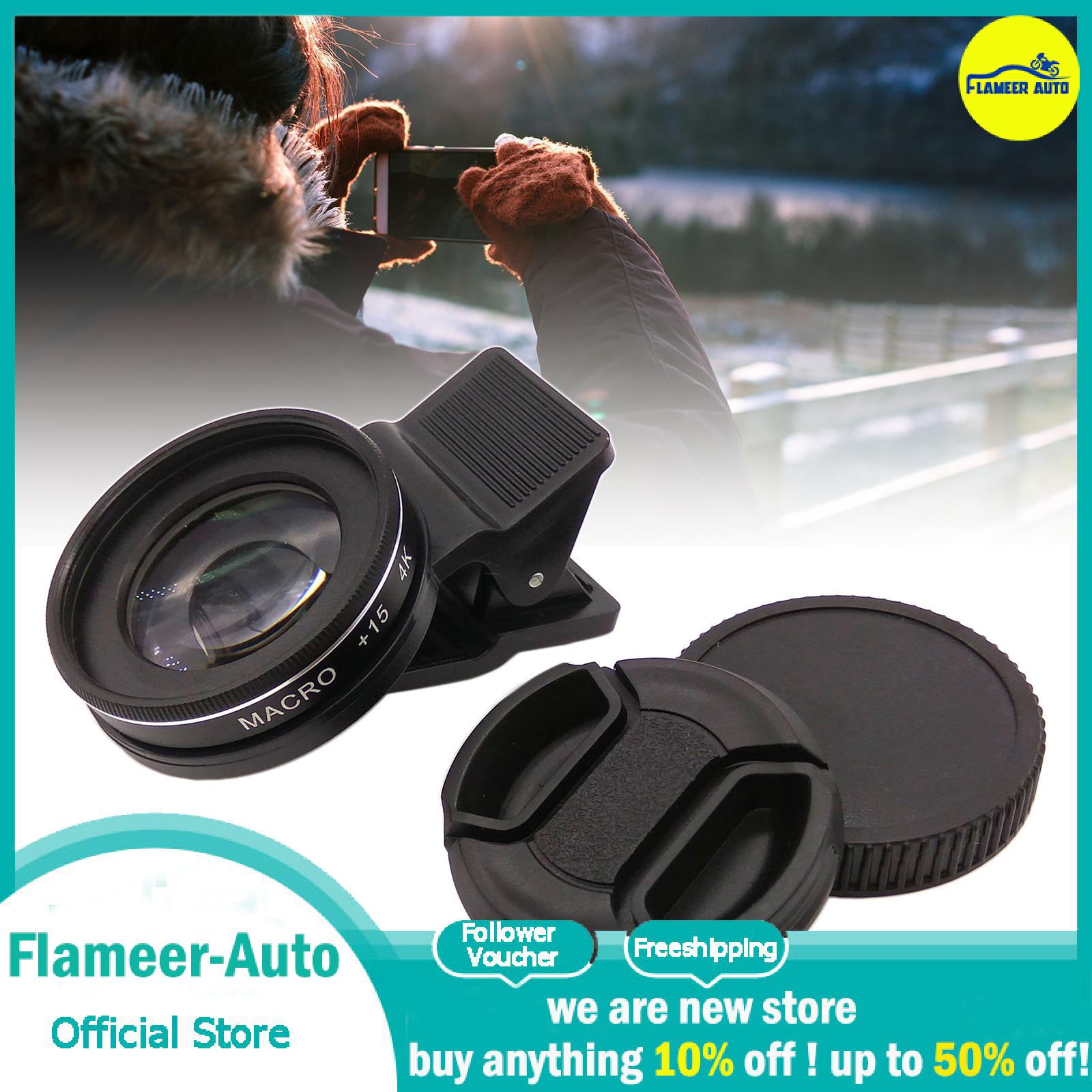 Ống kính điện thoại đính kèm ống kính Ống kính Macro flameer