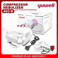 Compressor Nebulizer Yuwell 403D Portable Alat Bantu Napas Nafas Uap Terapi Pernafasan Pernapasan 403 D
