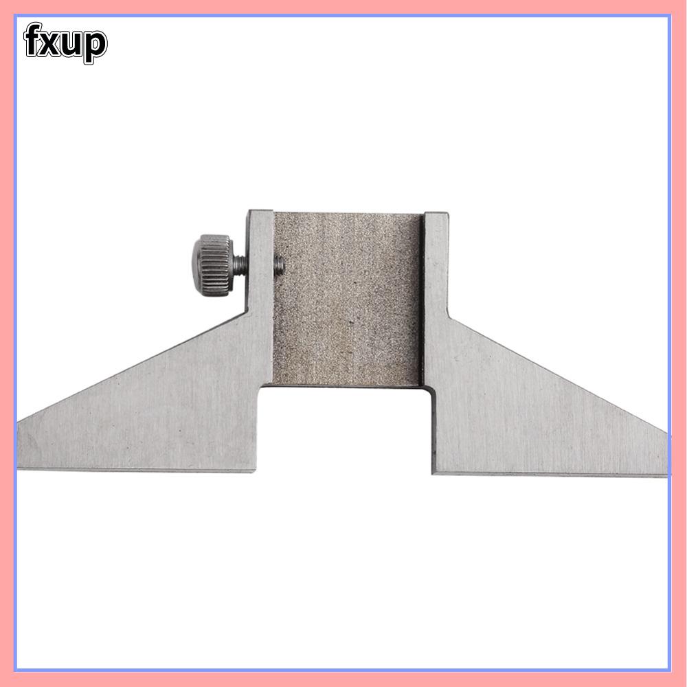 FXUP Thép không gỉ Đế thước đo độ sâu Thiết kế thanh T 4 inch, 6 inch, 8 inch, 12 inch Phụ kiện thanh T Độ chính xác cao Núm vặn Phụ kiện đo độ sâu caliper thước cặp vernier để đo độ sâu và bước