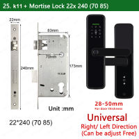 RAYKUBE K11 TT Lock Smart Biometric Fingerprint Lock Electric Door Lock With Password/Keyless /IC Card/APP Remote Unlock