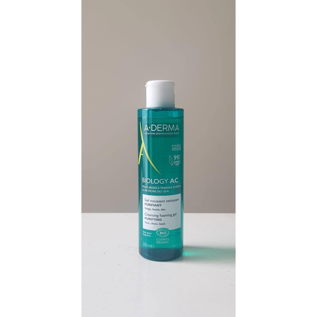 Sữa rửa mặt Aderma ɡel cho da dầu mụn, nhạy cảm 200ml