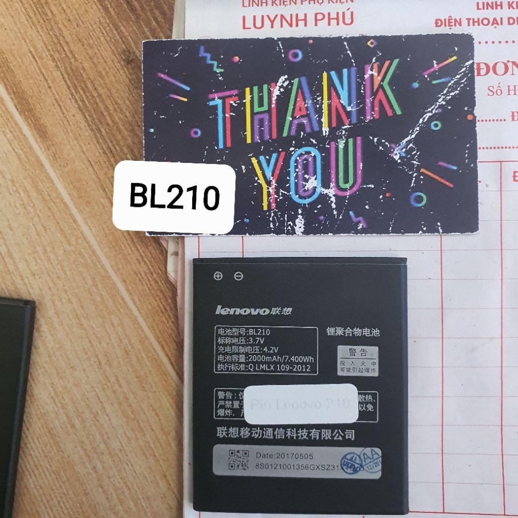 Pin lenovo BL192/BL210/BL198/BL209/BL196/BL197