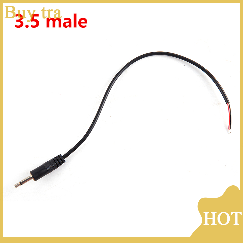 [Buytra] Cáp kết nối Mono 2.5mm 3.5mm Dây nối dài 2 chấu Cáp âm thanh tự làm