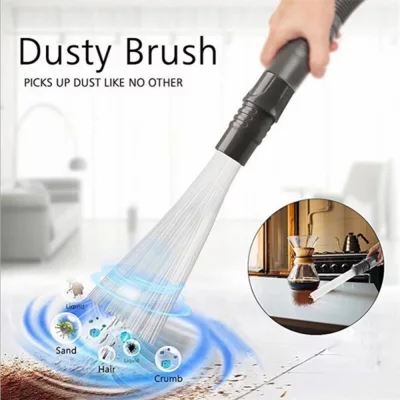 Universal Vacuum Dust Cleaner Household Straw Tubes Dust Brush Remover Portable Tools