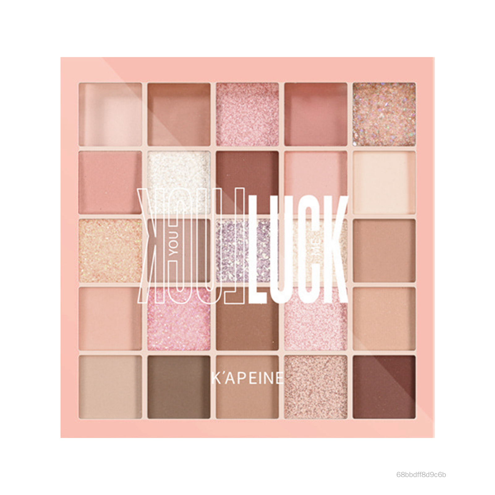 Cape 25 Lucky Eyeshadow Palette hạt sáng lâu dài tự nhiên trà sữa mặt đất mỹ phẩm EFD-VN - 3