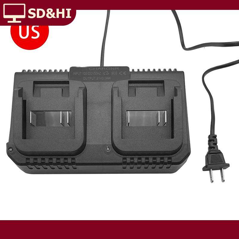 SD&HI 3A pin lithium sạc nhanh 2 cách công cụ điện pin sạc EU chúng tôi cắm cho Makita 18V 21V pin BL1415 1815 1830 1850