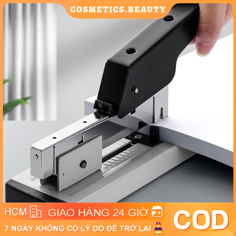 Dập ghim loại lớn Máy bấm ghim Bấm kim Dập ghim đại đóng sách 120 tờ cos