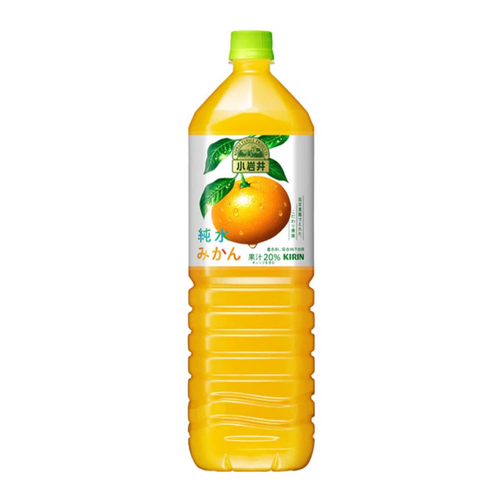Nước Ép Quýt Nhật Bản Nguyên Chất, Koiwai Pure Mandarin Orange Juice 1.5L