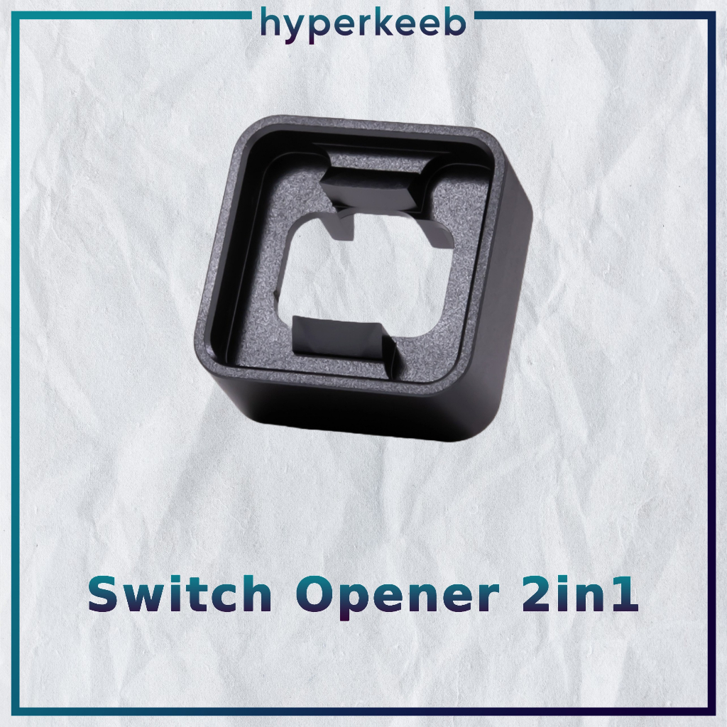 Switch Opener dụng cụ mở switch bàn phím cơ kim loại nguyên khối hỗ trợ mod phím cơ | HYPERKEEB