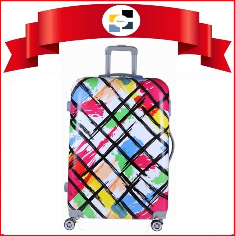 Luggage. Polo City.Check In 28. Hard Case. 4 Wheel Movement. Comes with inline lock system. Local SG Seller. Design: Colour Splash - 030