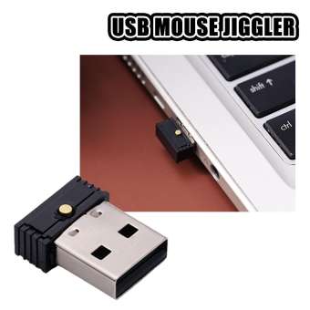 1Pcs USB Mouse Jiggler Undetectable Automatic Computer Simulate Computer Mouse I5Y7 Awake Movement