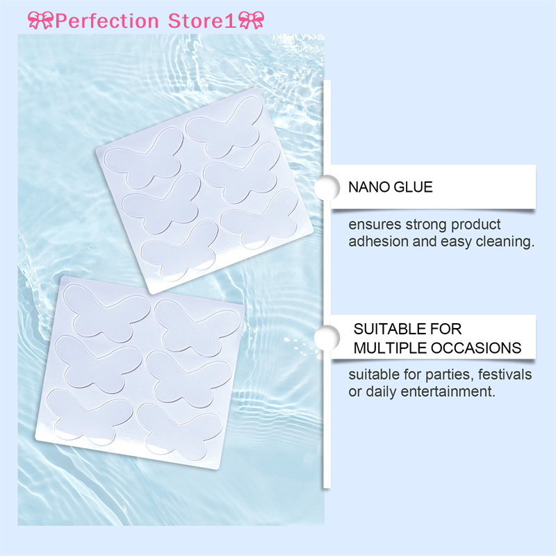 【Special price】🎀Perfection Store1🎀 อุปกรณ์แก้ไขหูเครื่องสำอางรูปผีเสื้อ12คู่สติกเกอร์หูเอลฟ์อุปกรณ์เสริมหูแบบกาวในตัวสติกเกอร์หูที่มองไม่เห็น ราคา 90 บาท*ส่งฟรี