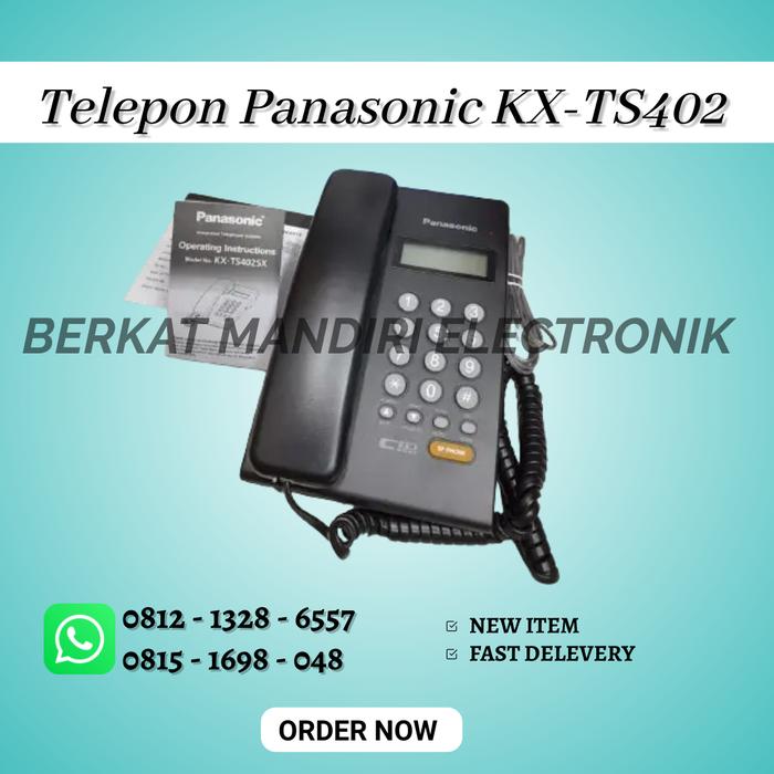 PANASONIC KX-TS402 HITAM - Elvoir Store Harga  699,000 Ringgit*Penghantaran Percuma