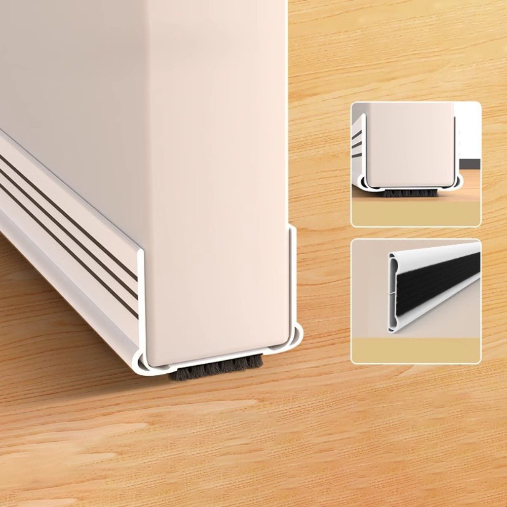 Hometool vải nỉ chống va chạm cửa viền nẹp giảm tiếng ồn vật liệu PVC