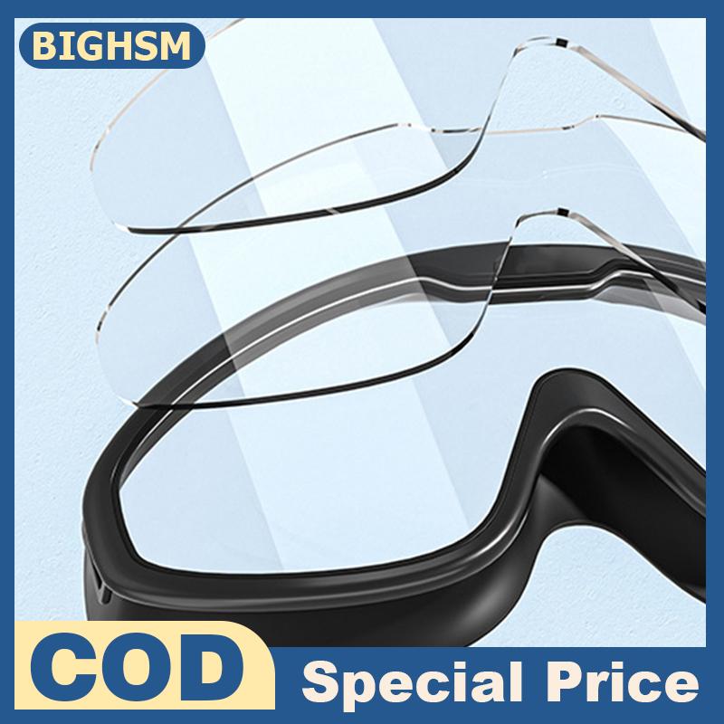 BIGHSM Phổ biến trực tuyến không thấm nước và chống sương mù Lớn Khung kính lặn chuyên nghiệp, kính bơi người lớn