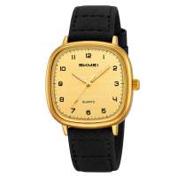 SKMEI 2586 Jam Tangan Pria Analog Model Classic Tali PU Leather