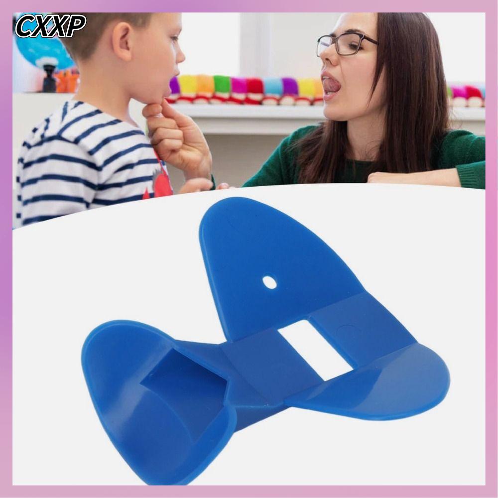CXXP Nhựa Còi mũi Tập luyện cơ miệng Bài tập thở bằng mũi Còi cộng hưởng mũi Di động Đào tạo cải thiện sự rõ ràng Máy tập phát âm sáo mũi Để luyện tập