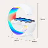 [VOUCHER 8%] Loa Bluetooth Thông Minh Chữ G, Tích Hợp Nhiều loại đèn không khí đầy màu sắc với thời gian chờ lâu