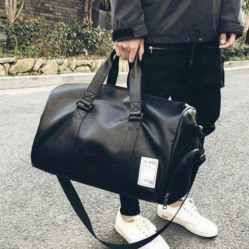 Túi Trống Du Lịch Chất Liệu Da Size Lớn Siêu Hot