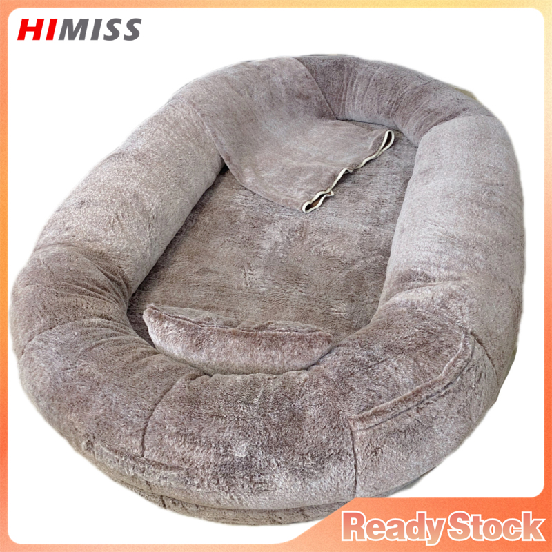39x28" Human Dog Bed, Extra Size Human Sized Pet Bed With Side Pocket, Large Bean Bag Bed With Portable Handle, Washable Lazy Sofa For Humans Large Dog ﻿ ราคา 2,844 บาท*ส่งฟรี