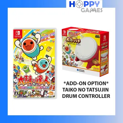 *CHOOSE OPTION* [FULL ENGLISH GAMEPLAY] Taiko no Tatsujin Drum 'n' Fun! Hori Drum Controller Nintendo Switch