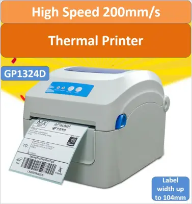Thermal Printer Bluetooth Label Printer Barcode Printer for Shipping Label Product Label