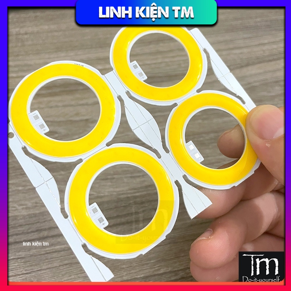 4 cái bóng đèn led cob 8w 3v siêu sáng