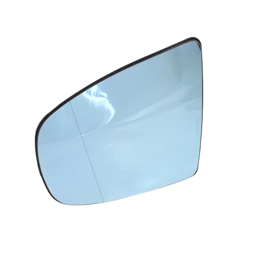 Automobile heating inverted mirror aspheric side rearview mirror suitable for 08-13 years BMW E70 E71 E72 X6 X5 51167174982 blue