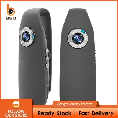 Blesiya 2x Police 1080P Body Camera Spy Pocket Clip Cam Camcorder 130 degree