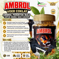 Ambrol Voer Coklat Perontok Bulu Burung Terjamin Ambrol Total Untuk Burung Murai Kacer Vitamin Gacor