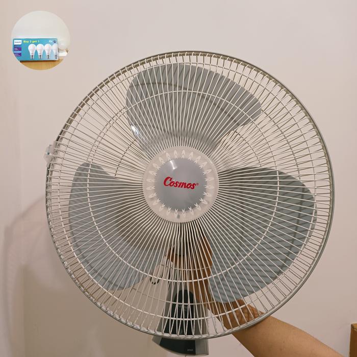 KIPAS COSMOS DINDING WALL FAN 16 INCH HITAM - Elvoir Store Harga  454,000 Ringgit*Penghantaran Percuma