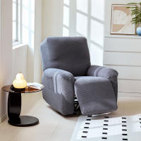 MLADEN Knitted Jacquard Recliner Cover Elastic Dust Cover Split Lazy Chivas Sofa Cover Non-slip Sofa Cover Corn Fleece All-inclusive Seat Cover