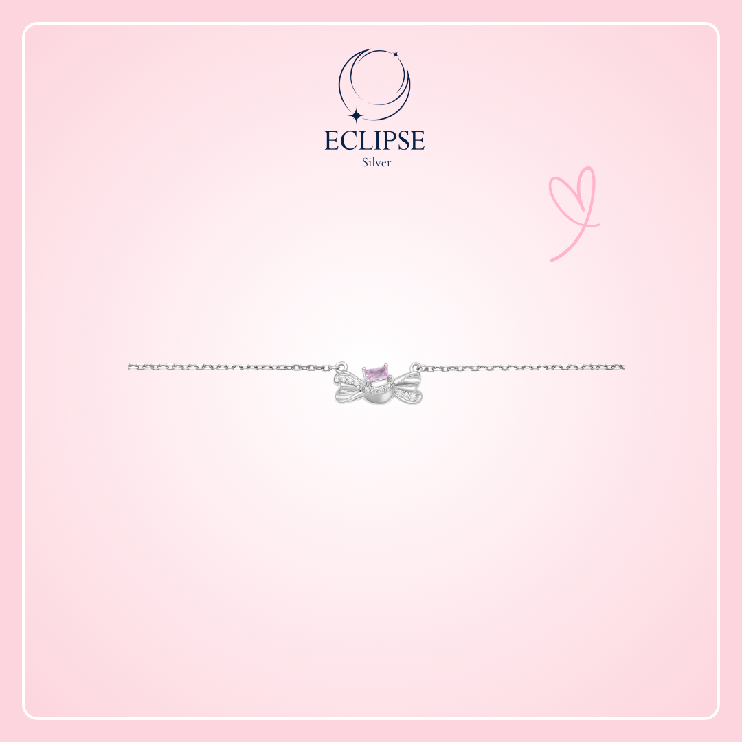 Dây Chuyền Pink Ribbon