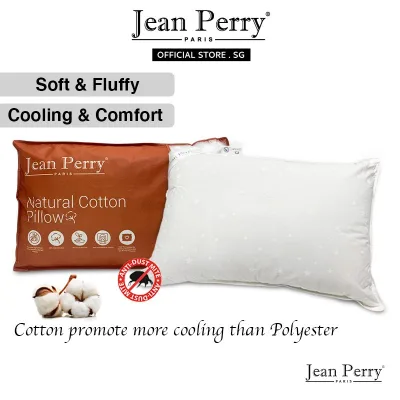 JEAN PERRY 100 Percent Cotton Pillow (Anti-Dust Mite) Home's Harmony SG seller