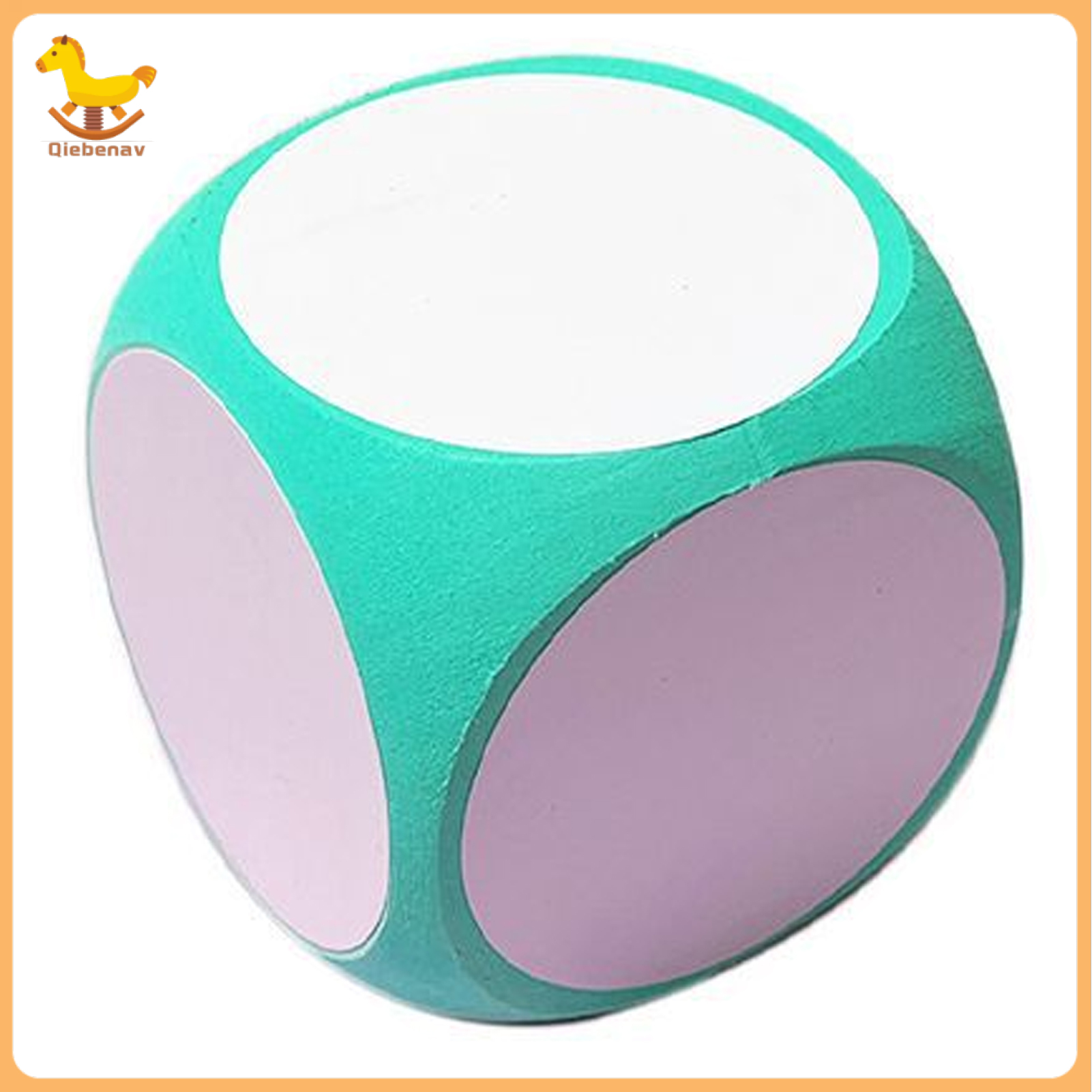 Erasable EVA Dice Giant Foam Game Cube Large Dry Erase Block Writable Playing Dice Prop Kids Educati