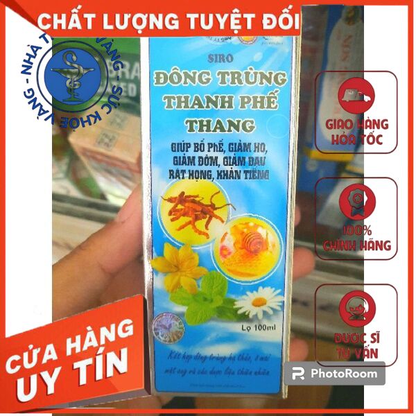 ✅ siro bổ phổi t.rị ho đông trùng thanh phế thang