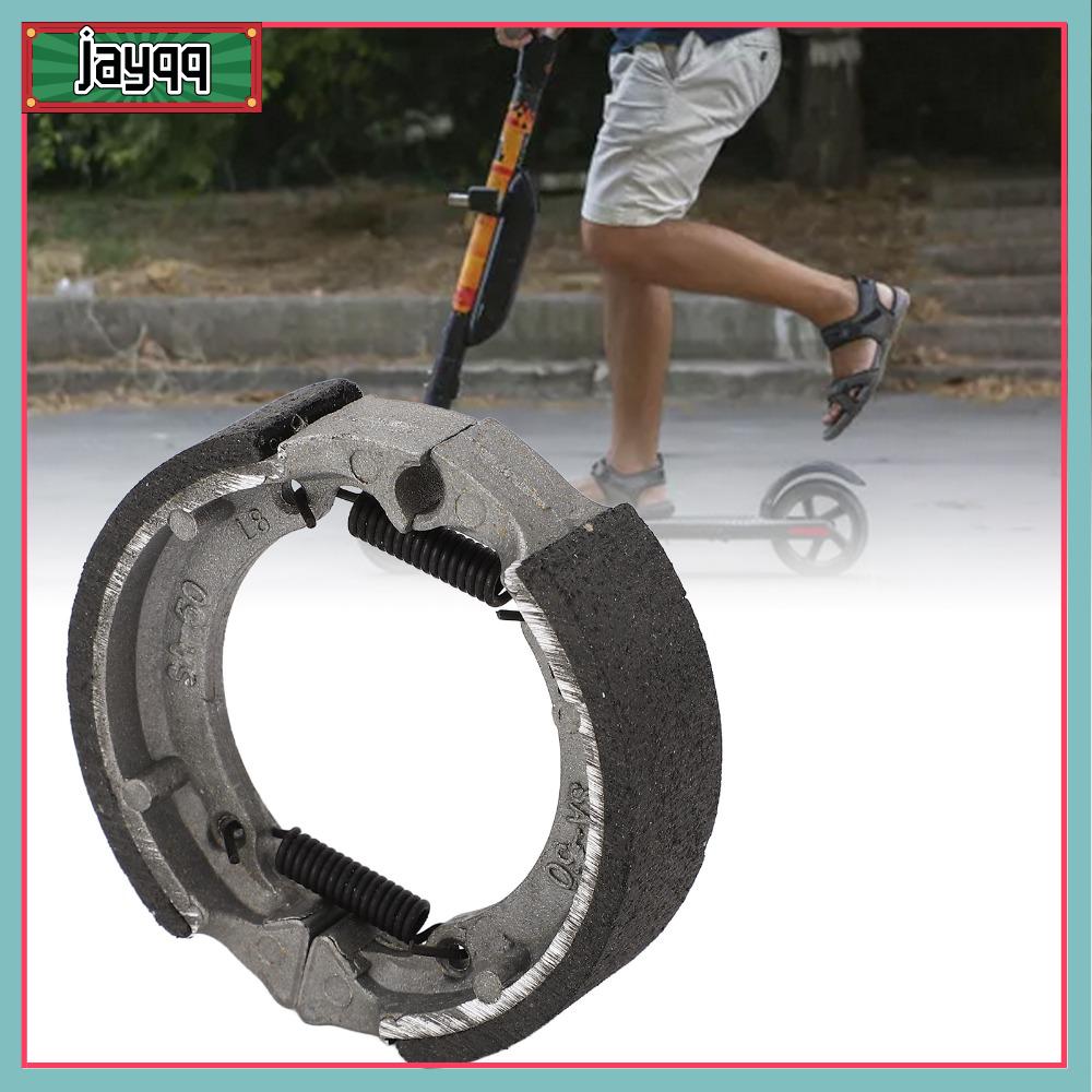 JAYQQ Đen Má phanh xe tay ga điện  loại Dừng điện Má phanh Bền bỉ Má phanh tang trống Cho MAX G30 Xe tay ga điện