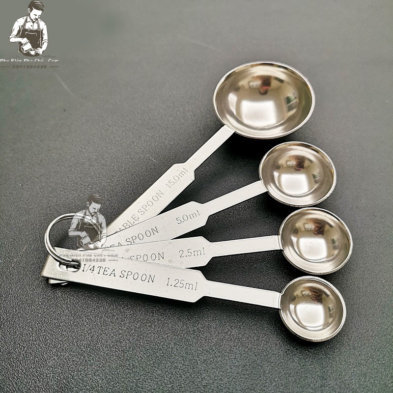 Bộ thìa đong inox