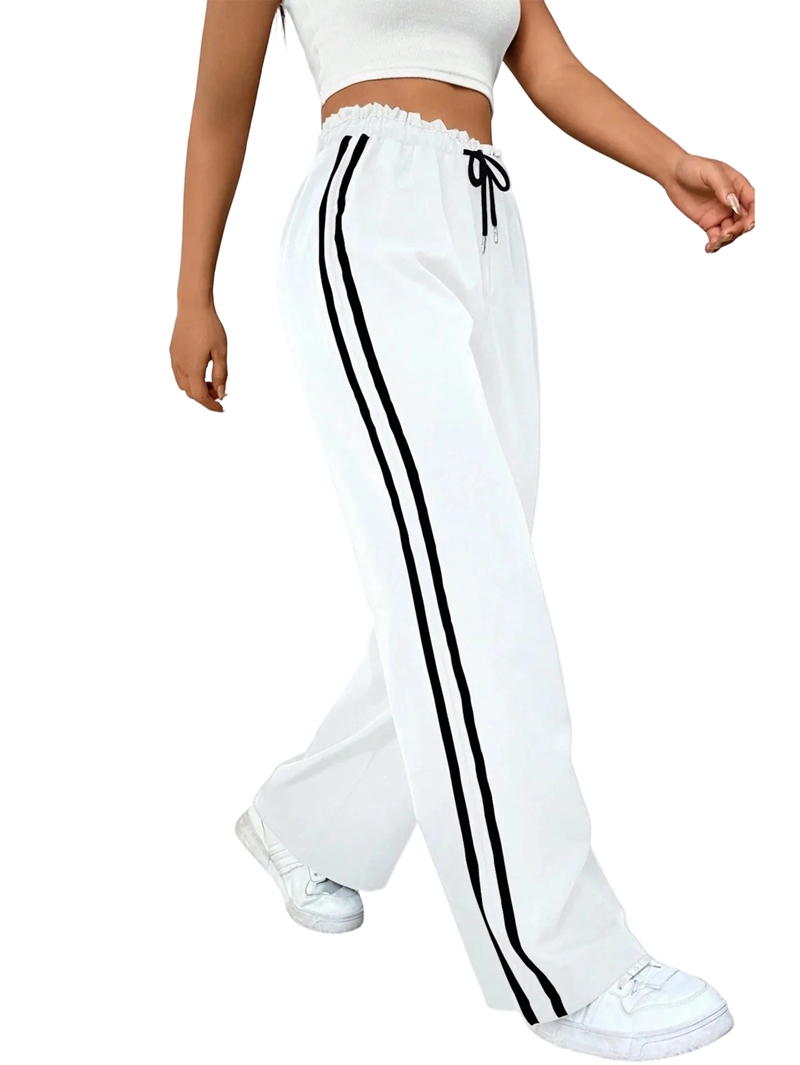 Women'S Track Pants Loose Straight Leg Jogging Sweatpants Warm-Up Sports - 1