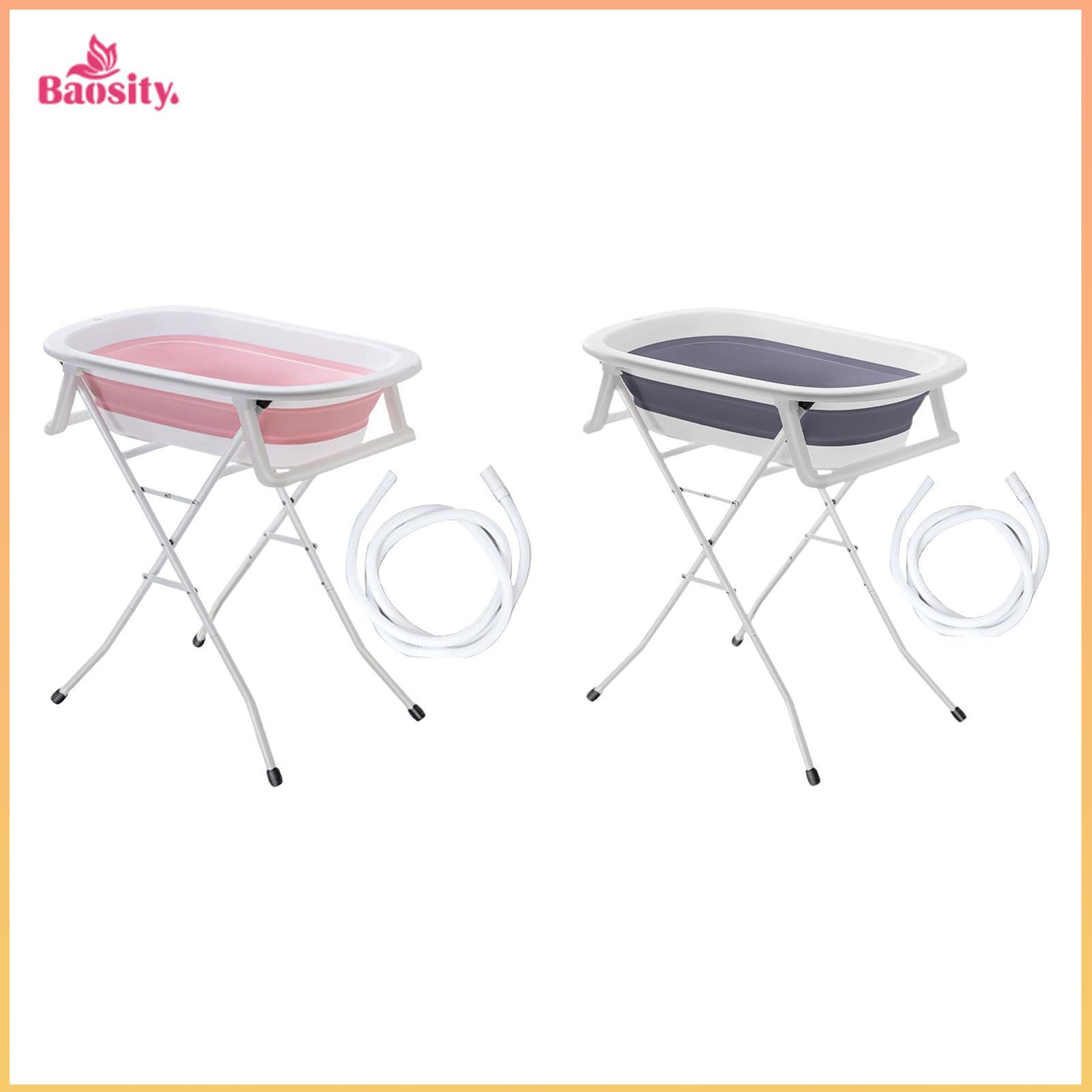 45L Folding Elevated Cat Dog Bath Tub Pet Grooming Station for No Bend Washing with Drain Hose Portable Easy Storage ราคา 4,350 บาท*ส่งฟรี