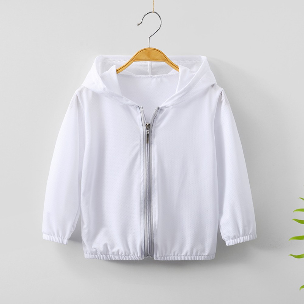 Áo Khoác Mỏng Cho Em Bé Yjh Dài Tay Có Mũ Trùm Đầu Quần Áo Chống Nắng Màu Xanh Lá Cây Cỡ GT 90cm Thích Hợp Cho Nhà Chơi Cửa Hàng Shin VN 🔥lzb037vn🔥