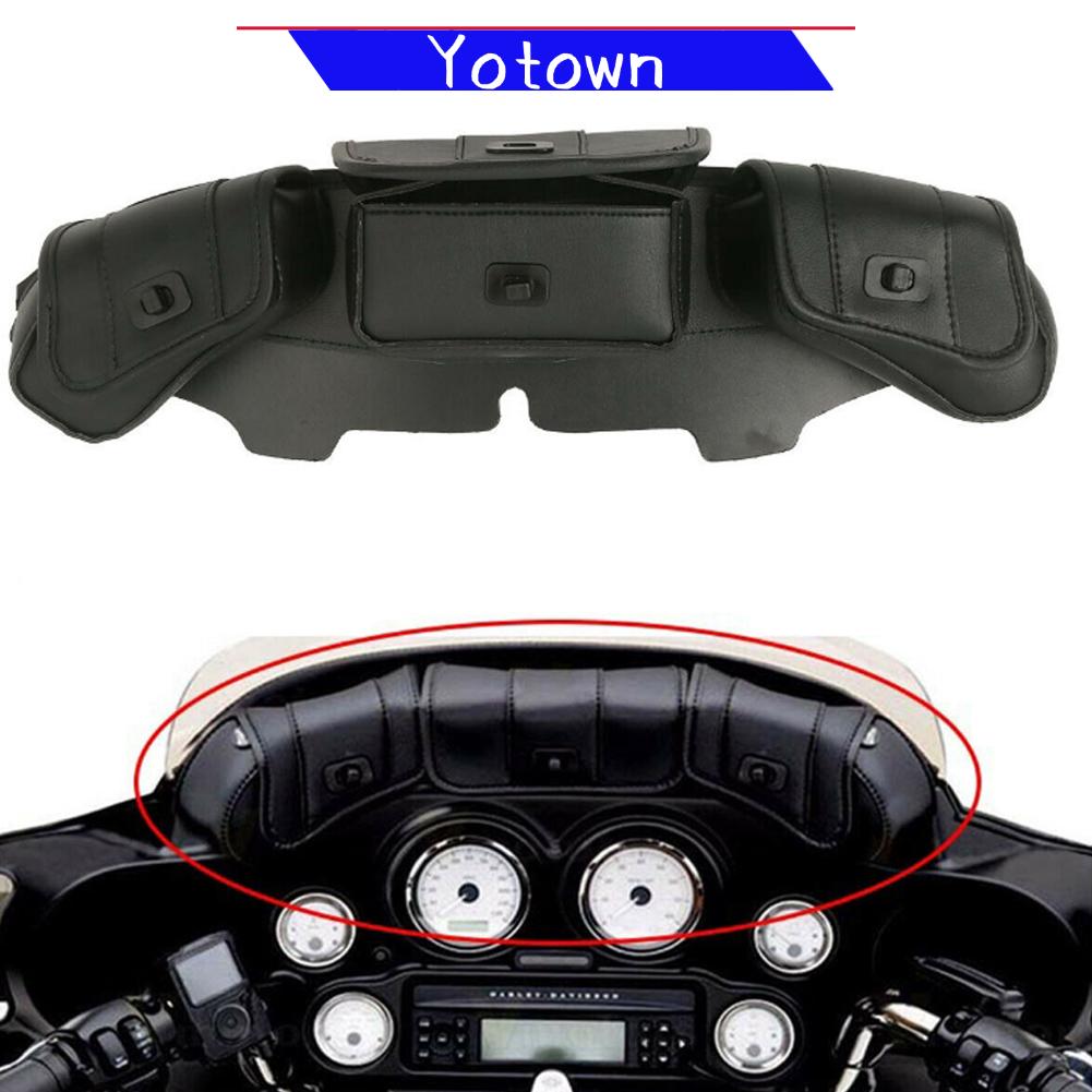 Yotown Qiilu Lưu trữ đa năng Phụ kiện kính chắn gió Yên túi Túi Túi Fairing Túi Giá 631,000 Đồng*Miễn phí vận chuyển