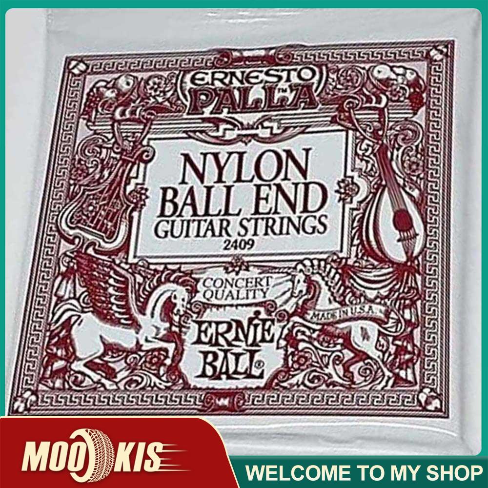 6STRINGS Ernie Ball 2409 Guitar Strings Nylon Classical Ernesto Palla Black & Gold Guitar Bass Accessories
