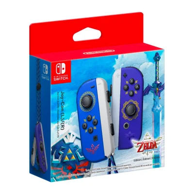 Nintendo Switch L/R Joy-Con Controller The Legend Of Zelda Skyward Edition