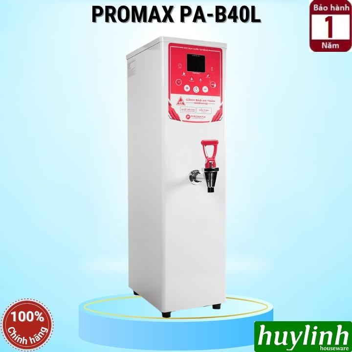Máy đun nước nóng tự động Promax PA-B40L - Dung tích 10 lít, công suất 2500W, sợi đốt nhanh chóng