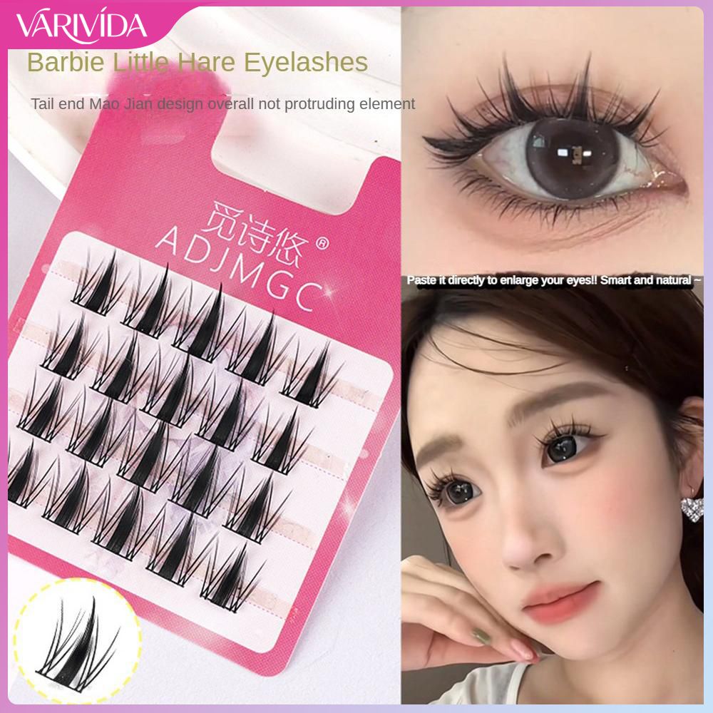VARIVIDA ชุดต่อขนตา ขนตาปลอม DIY ดูเป็นธรรมชาติ หนาและนุ่ม สไตล์มังงะ ใช้ซ้ำได้ ขนตาคลัสเตอร์ เหมาะสำหรับผู้เริ่มต้น ราคา 19 บาท*ส่งฟรี