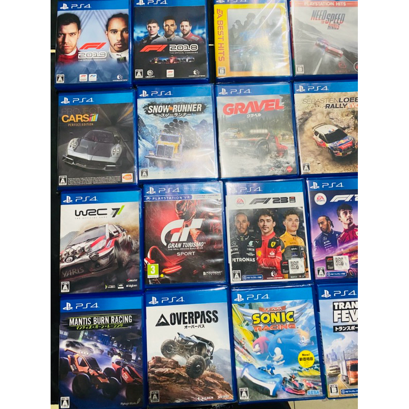 Ps4 Game Disc Racing Racing Car English Language ราคา  379 บาท*ส่งฟรี